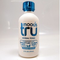 Tru Moods Herbal Tonic Kratom (40mg) + Kava (400mg) Premium Liquid Nano Tech Tonic (2oz)(59ml)(1ea)(Samples)