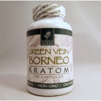 Whole Herbs - Green Vein Borneo Capsules - Natural | Non-GMO | Organic (120ea)