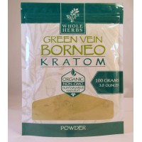 Whole Herbs - Green Vein Borneo Powder - Natural | Non-GMO | Organic (100gm)(3.5oz)