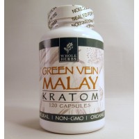 Whole Herbs - Green Vein Malay Capsules - Natural | Non-GMO | Organic (120ea)