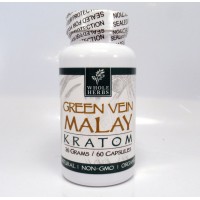 Whole Herbs - Green Vein Malay Capsules - Natural | Non-GMO | Organic (60ea)