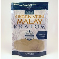 Whole Herbs - Green Vein Malay Powder - Natural | Non-GMO | Organic (225gm)(8oz)