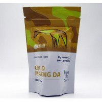 Wild Kratom - Focus Energy Relief - Gold Maeng Da Capsules - Bag 50ct