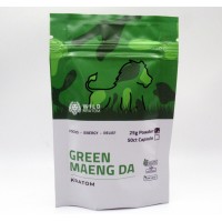 Wild Kratom - Focus Energy Relief - Green Maeng Da Powder - Bag 25g
