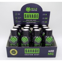 Wild Kratom - Savage - Ultimate Strength - Full Spectrum Extract (12)