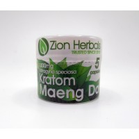 Zion Herbals Maeng Da Extract Capsules (1000mg) (5ea)