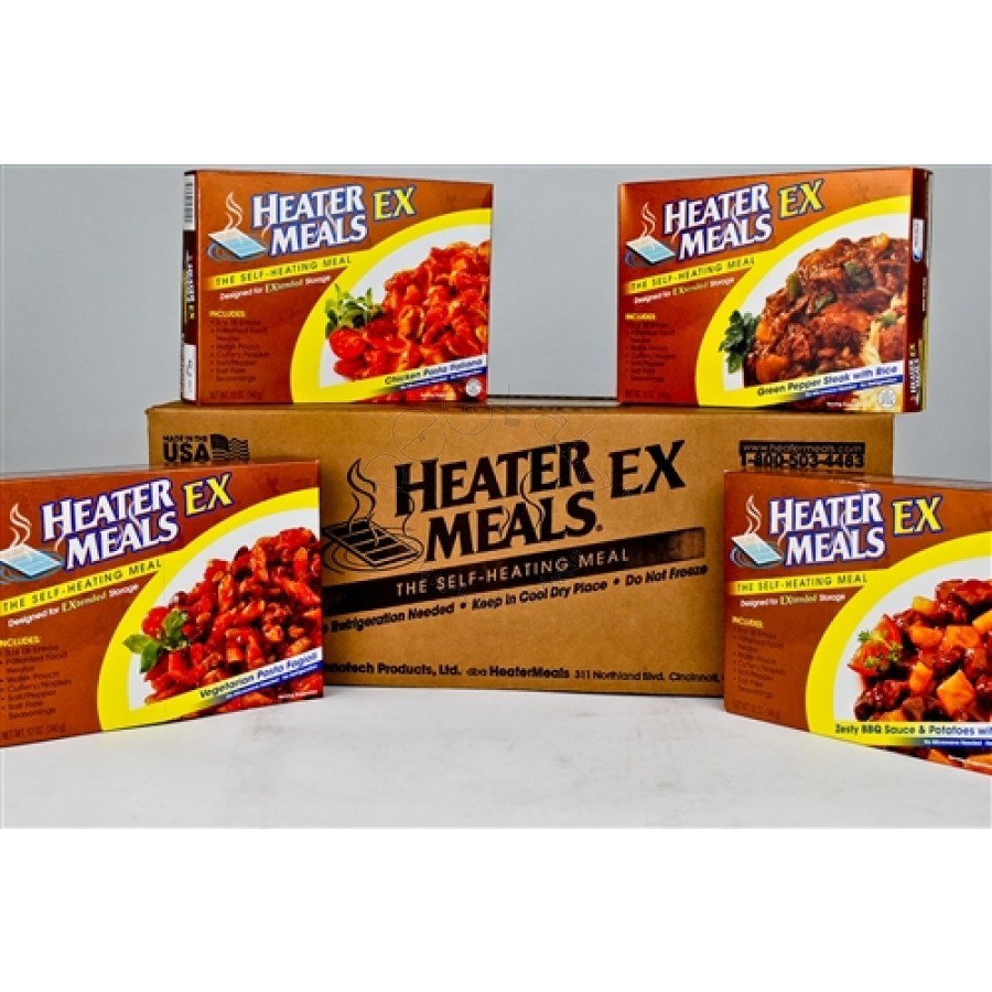 Less Than 50 Servings Heater Meals Assorted Case