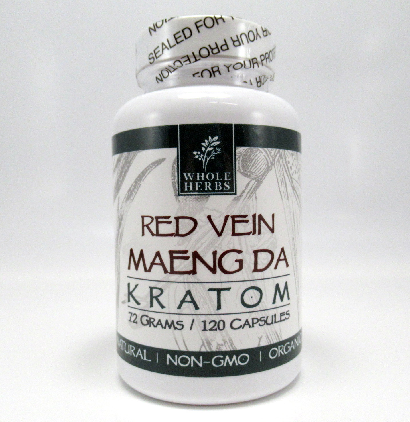 Capsules Whole Herbs Red Vein Maeng Da Capsules Natural Non